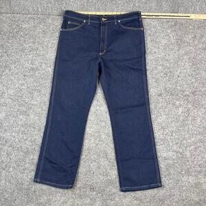 Lee Jeans Womens Size 18 Dark Wash Straight Leg Denim Classic 5‎ Pocket